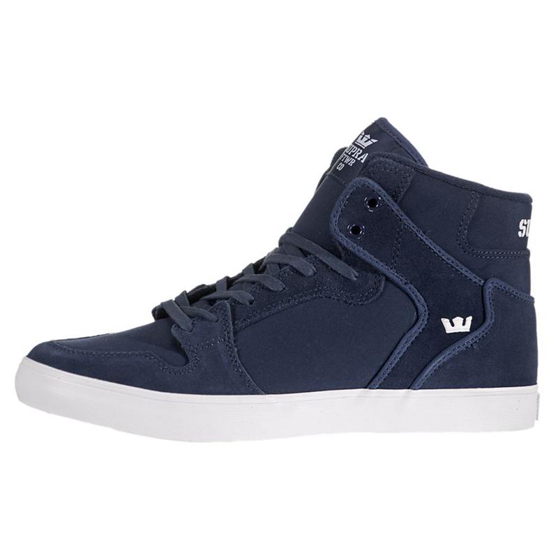 Zapatillas Altas Supra Argentina Hombre - VAIDER Azul Marino (KVYJE-0619)